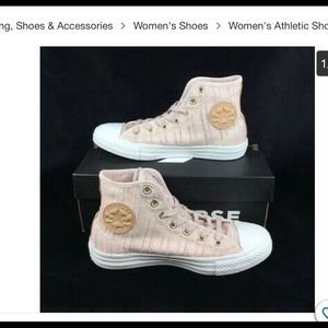 Converse All Star Hi Knit Rose Pink